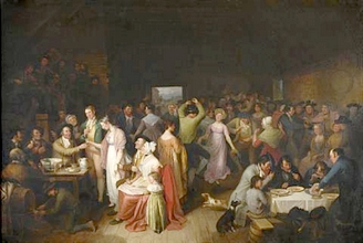 The Penny Wedding by Alexander Carse